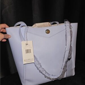 Chic Light Purple Tote Bag by JM